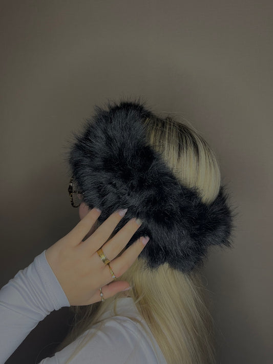 Bandeau fausse fourrure