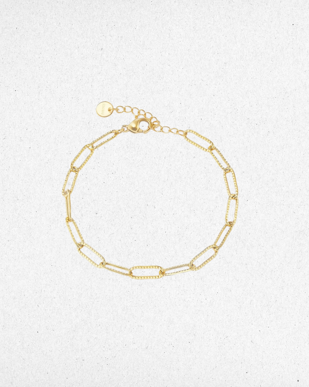 Bracelet mailles martelés