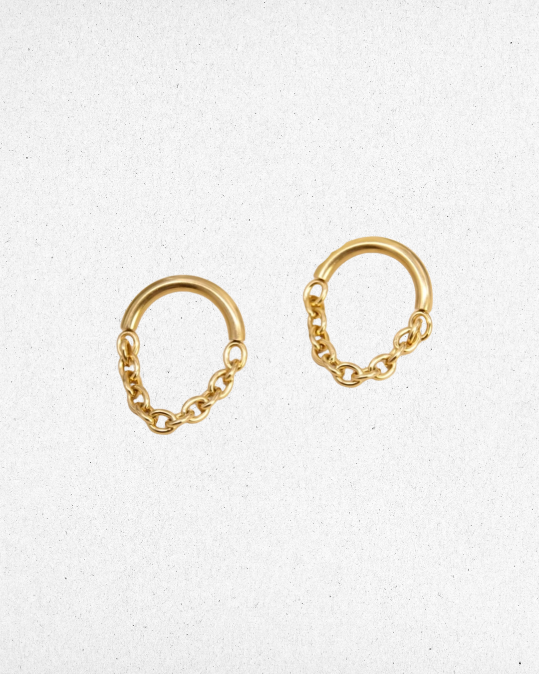 Boucles d'oreille maillon