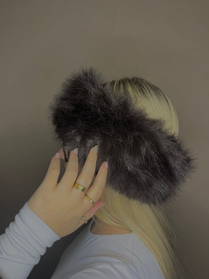 Bandeau fausse fourrure